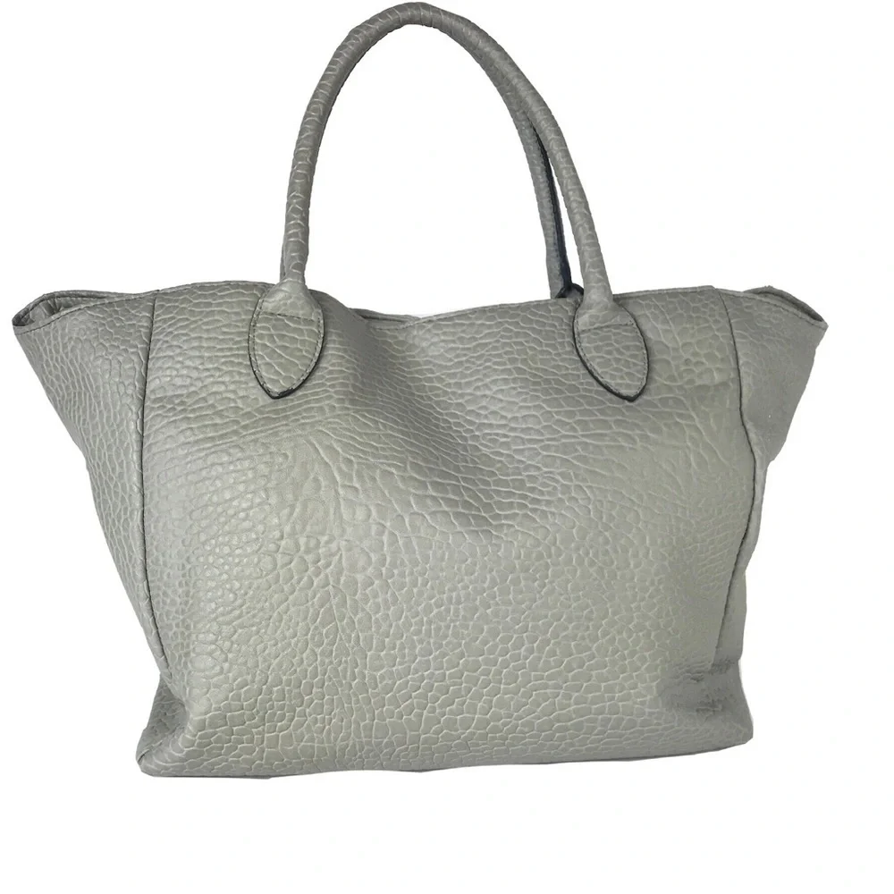 Charming Charlie Gray Multi Zipper Purse‎
